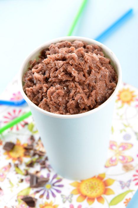 Granizado de chocolate