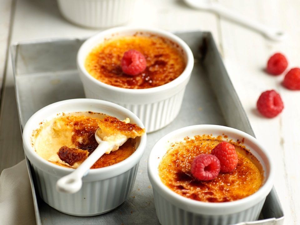 Crème brûlée de maracuyá