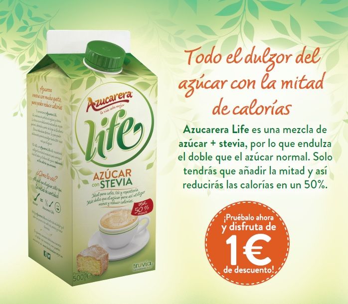 Cupón descuento Azucarera Life