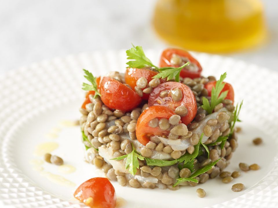 Timbal de bacalao con Azucarera Life