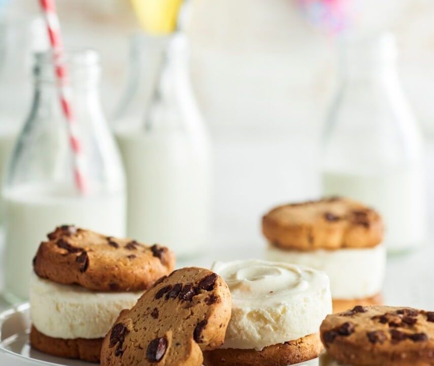 Cookies de tarta de queso