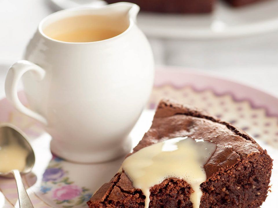 tarta fondant de chocolate con azucar moreno java y sin gluten