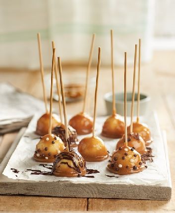 Manzanas con caramelo