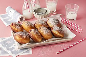 berlinas-rellenas-mermelada-fresa-miniatura